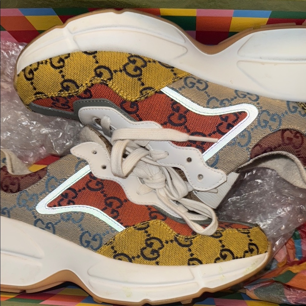 Gucci Rhyton ‘GG Mutli color” sneakers